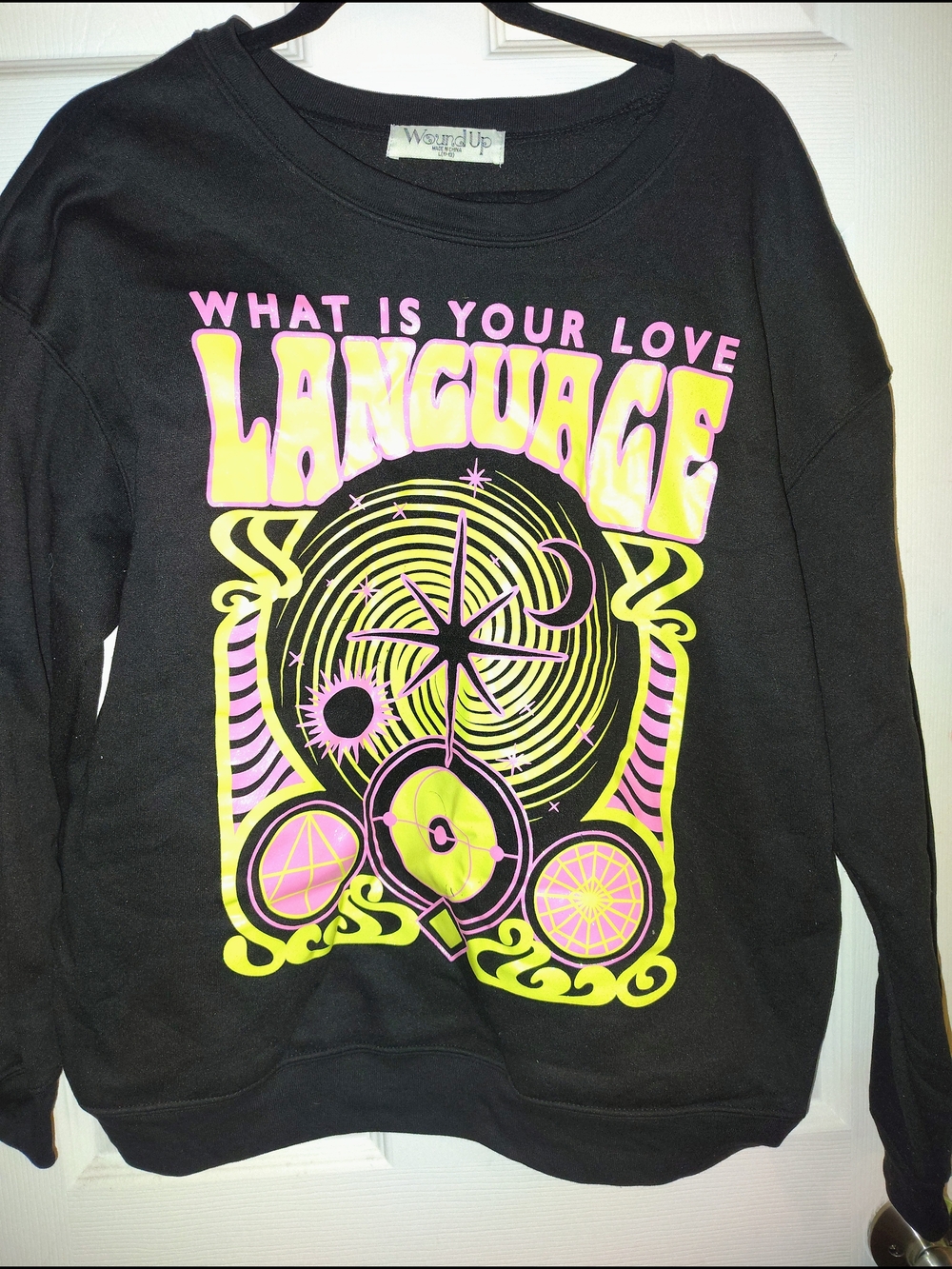 What Is Your Love Language Black Kids Graphic Sweatshirt